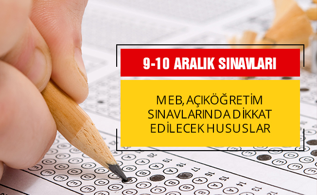 Açık Öğretim Kurumları 2017-2018 1.Dönem Sınavları Dikkat ...