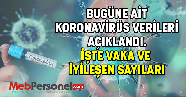 25 Temmuz Tarihli Koronavirüs Verileri Açıklandı
