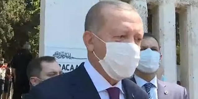 Erdoğan'dan 'temizlik, maske, mesafe' uyarısı