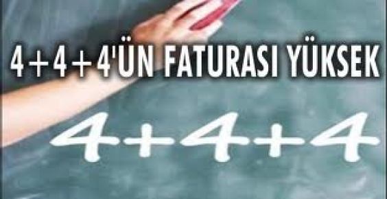 4+4+4'ün maliyeti 30 milyar lira