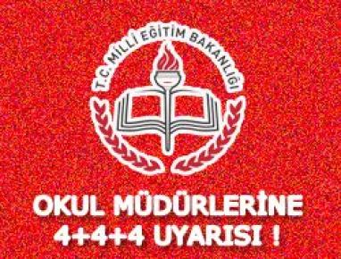 MEB Okul Dönüşümleri Konusunda Müdürleri Uyardı