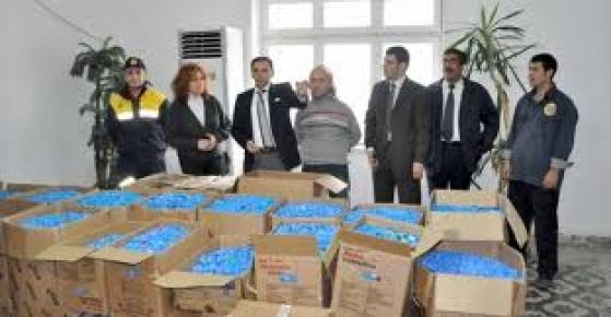 Muğla’da 175 öğrenci. 35 bin plastik kapak topladı
