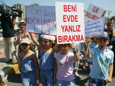 'Okuluma dokunma' Dediler