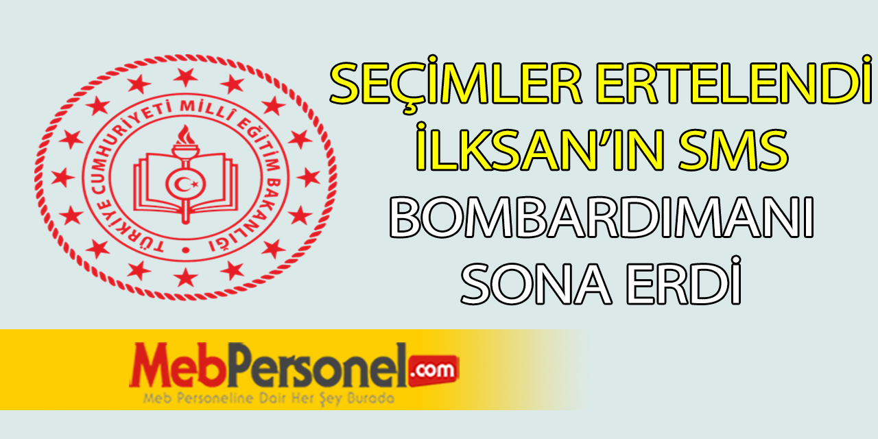 Seçimler Ertelendi, İLKSAN'ın SMS Bombardımanı Sona Erdi