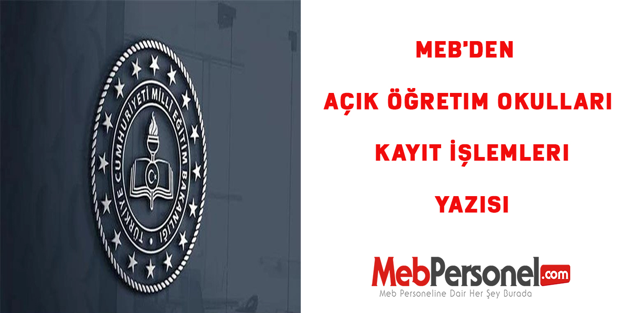 MEB Açıkladı AÖL Yeni Kayıt ve Kayıt Yenileme Tarihleri Ne Zaman ?