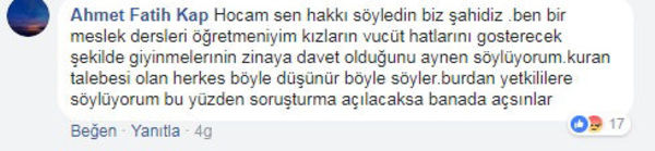 Skandal paylaşımı destekleyen öğretmen için de harekete geçildi