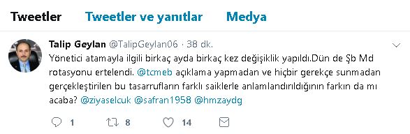 Talip Geylan'dan MEB'e  'Yönetici Atamaları Erteleme' Tepkisi
