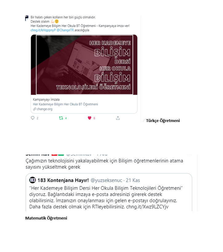 Bilişim Teknolojileri Öğretmenleri İmza Kampanyası İle MEB'e Çağrıda Bulundu